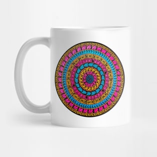 Handmade colorful mandala Mug